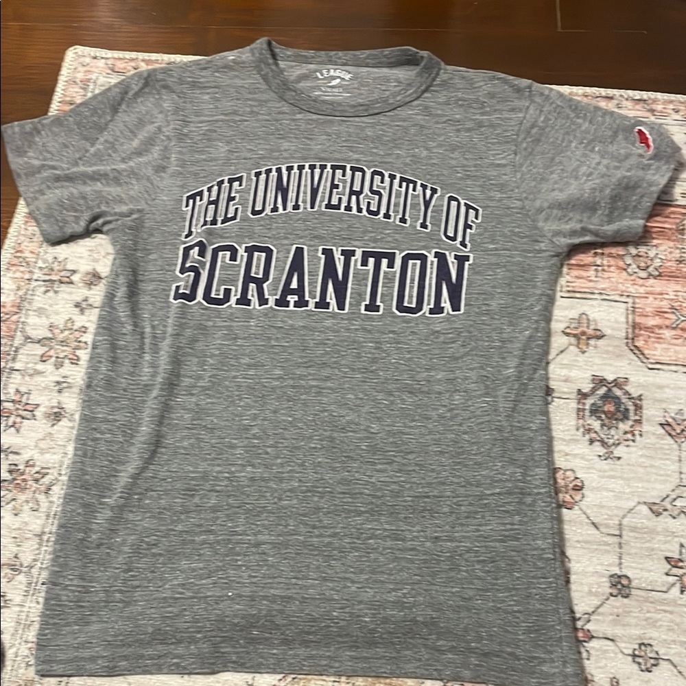 League Gray University of Scranton Tee